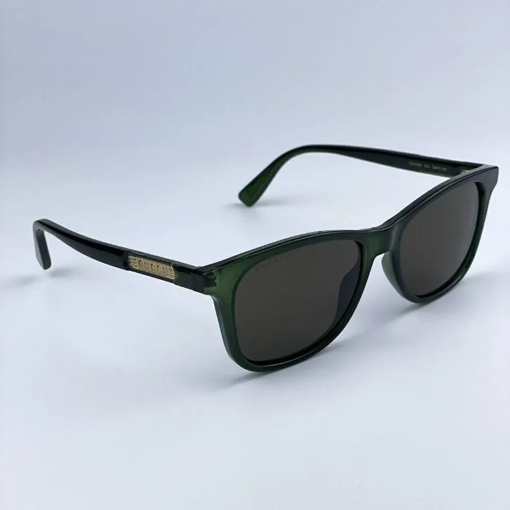 SALE! NEW Gucci GG0936S 003 Green Brown Square Men Sunglasses